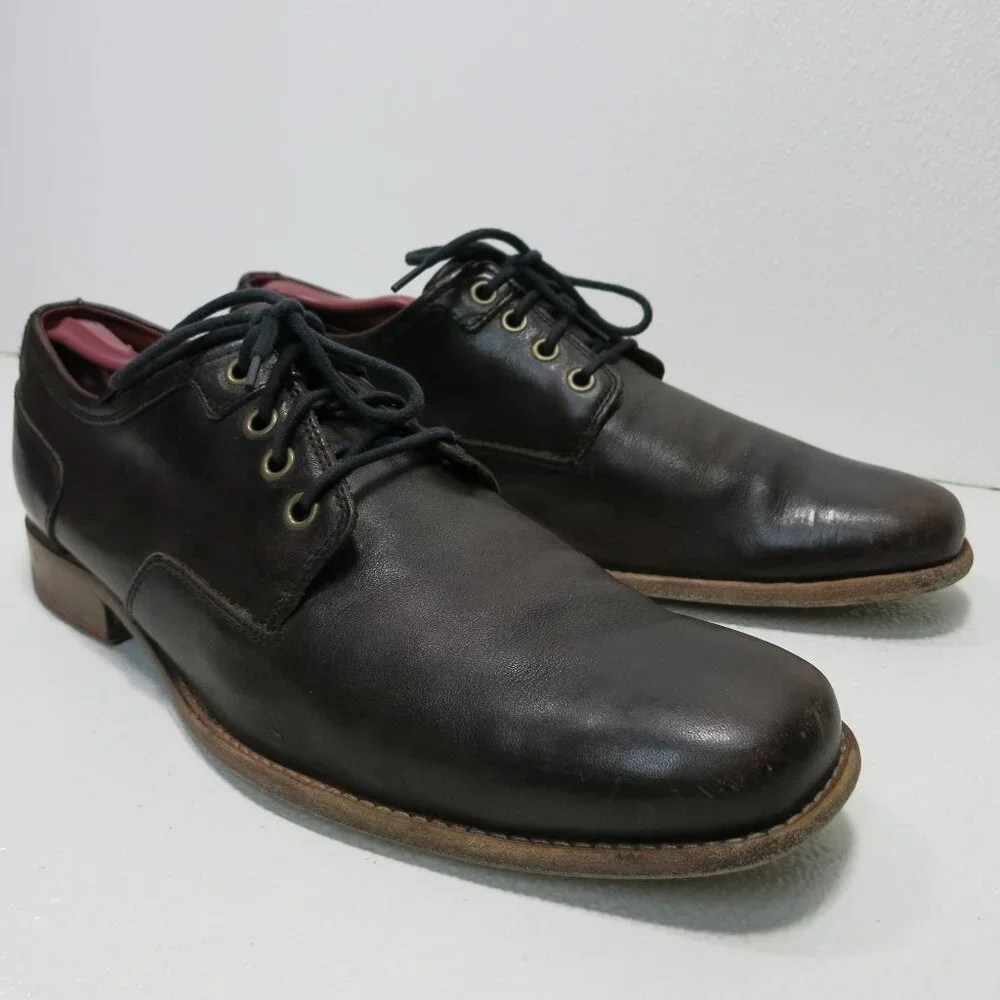 Cole, Rood & Haan Oil Tanned Leather Dress Footwear Oxfords Men's Shoes 9.5